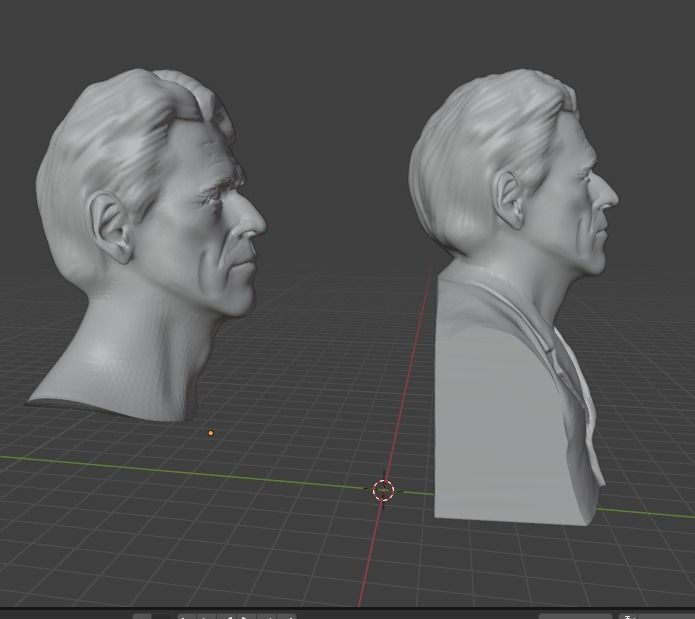 Willem Dafoe 3D print model_17