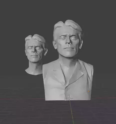 Willem Dafoe 3D print model