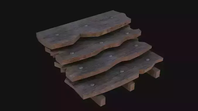 Wooden Stairs