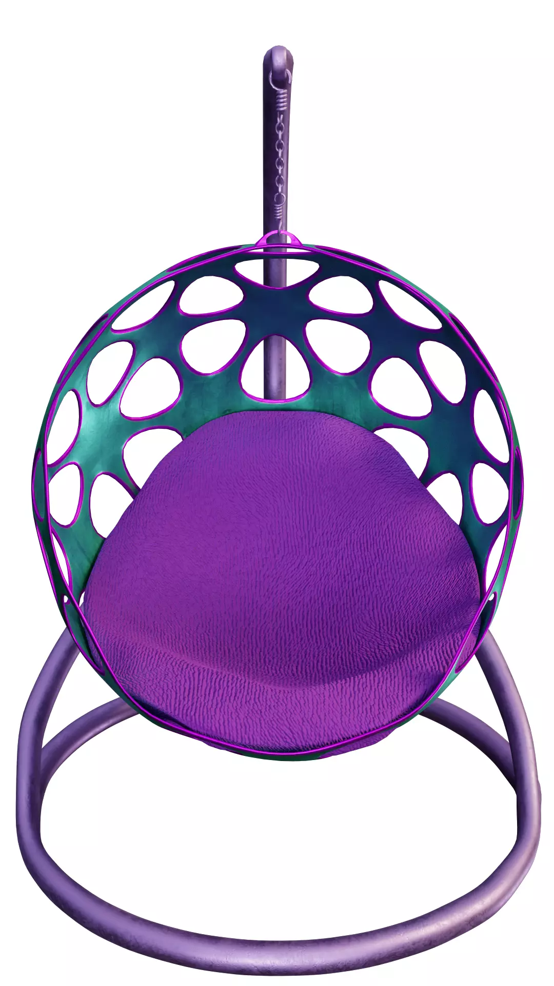 hanging chair 3D model_0