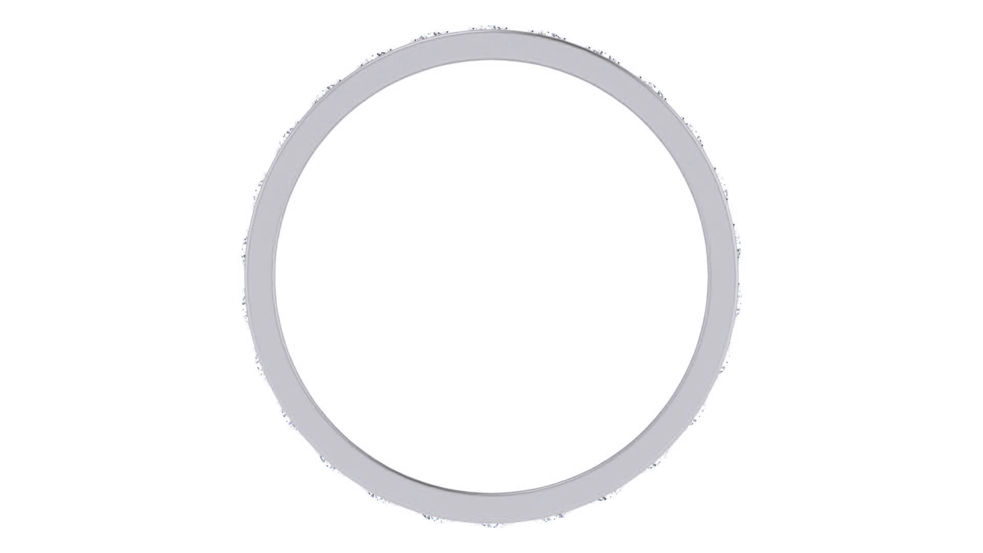 Couple Wedding Band Ring 3dm stl obj mtl gltf glb  3D print model_7