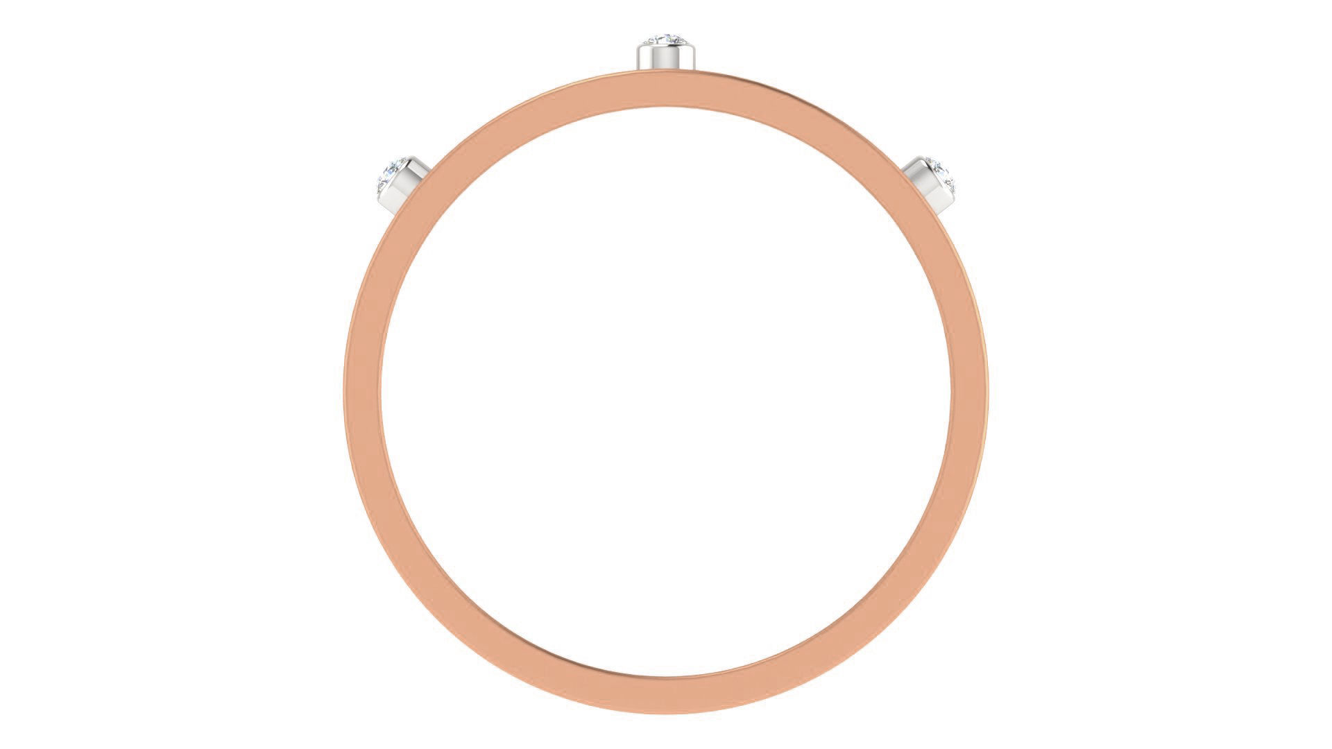 Couple Wedding Band Ring 3dm stl obj mtl gltf glb  3D print model_21