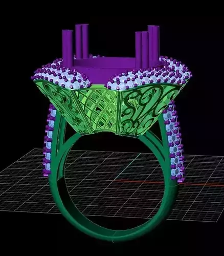 High Jewellery diamond rings 