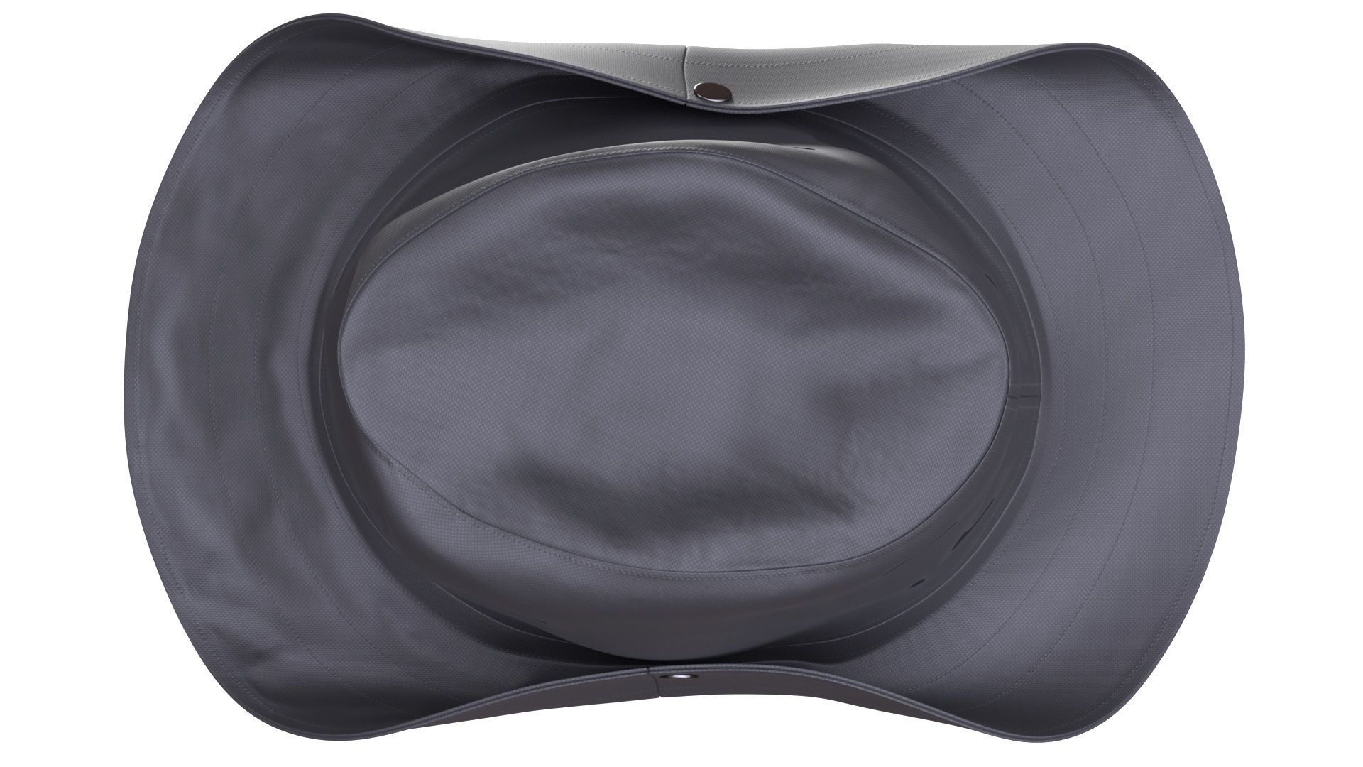 Cowboy Hat Low-poly 3D model_7