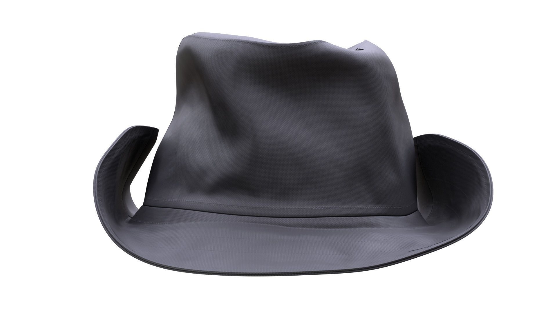 Cowboy Hat Low-poly 3D model_11