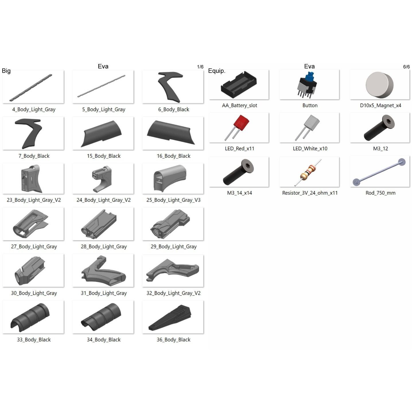 EVA Phaser Cannon - Star Trek - STL CAD bundle - Personal Use 3D print model_10