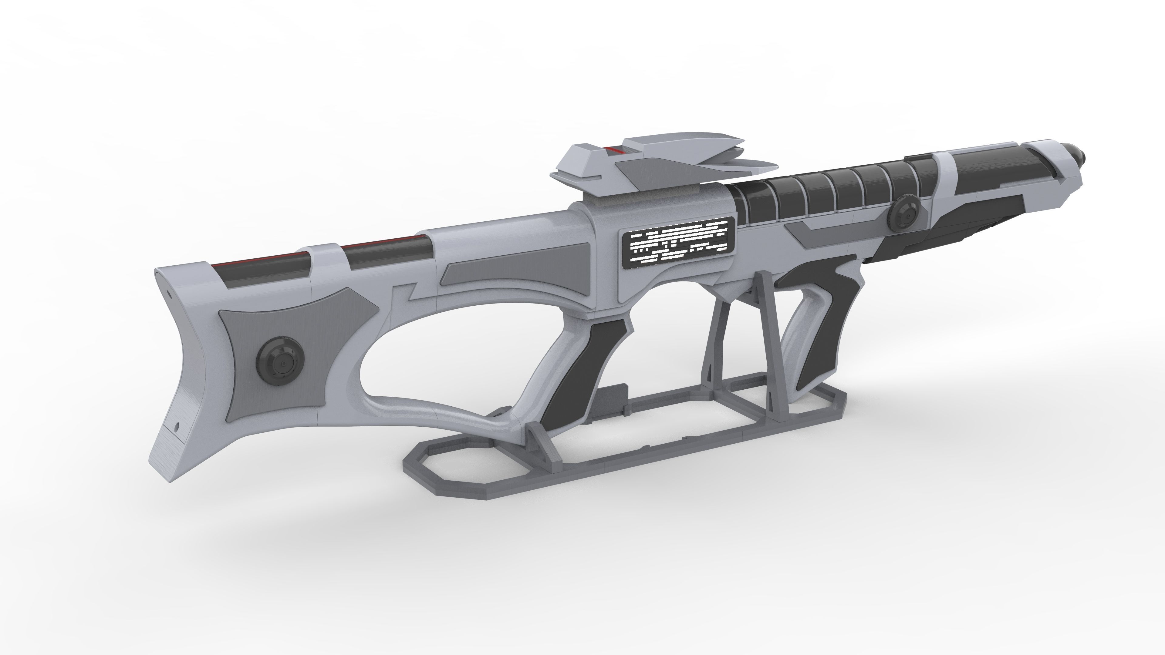 EVA Phaser Cannon - Star Trek - STL CAD bundle - Commercial Use 3D print model_4