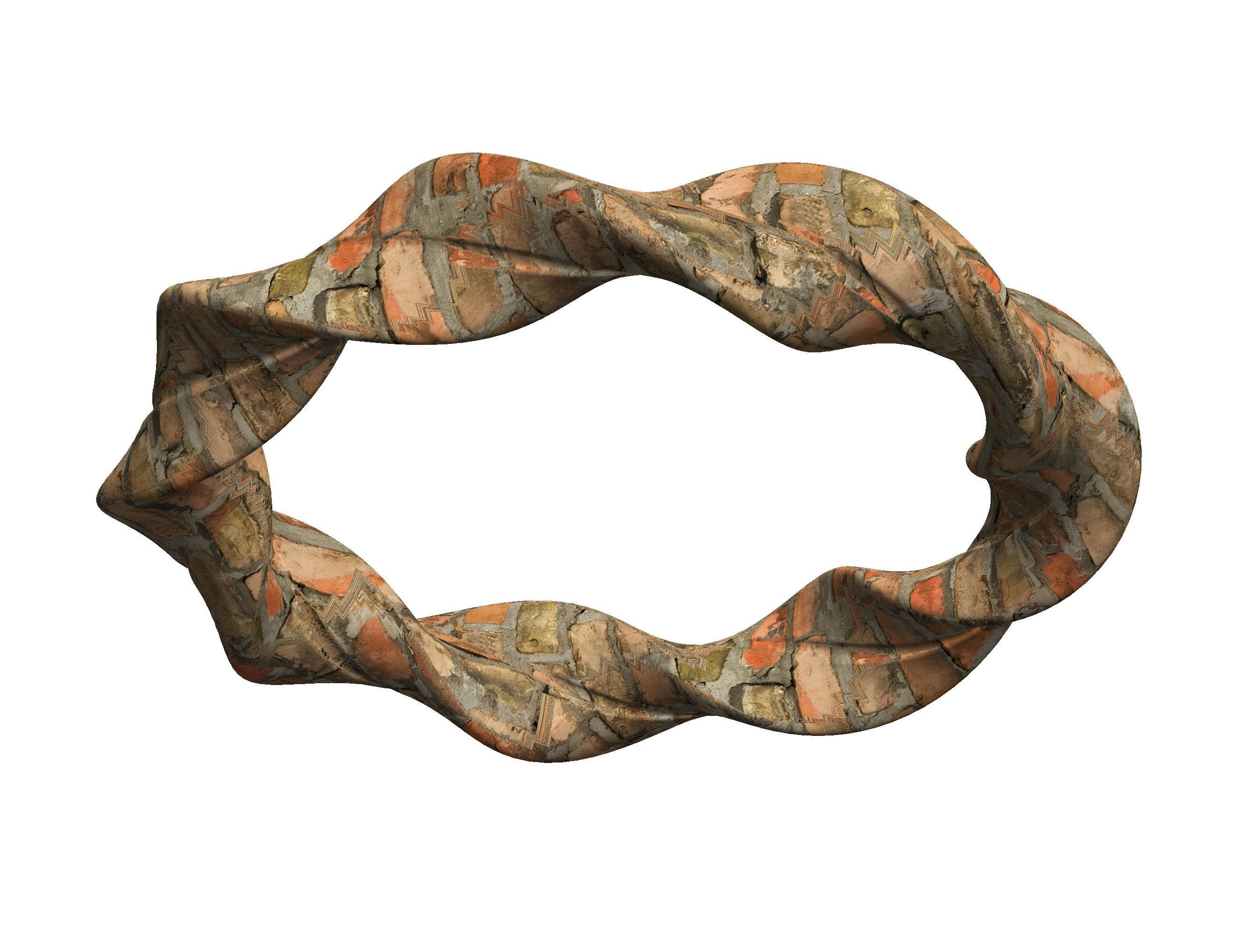 Elastic Art Bracelet 3D print model_37