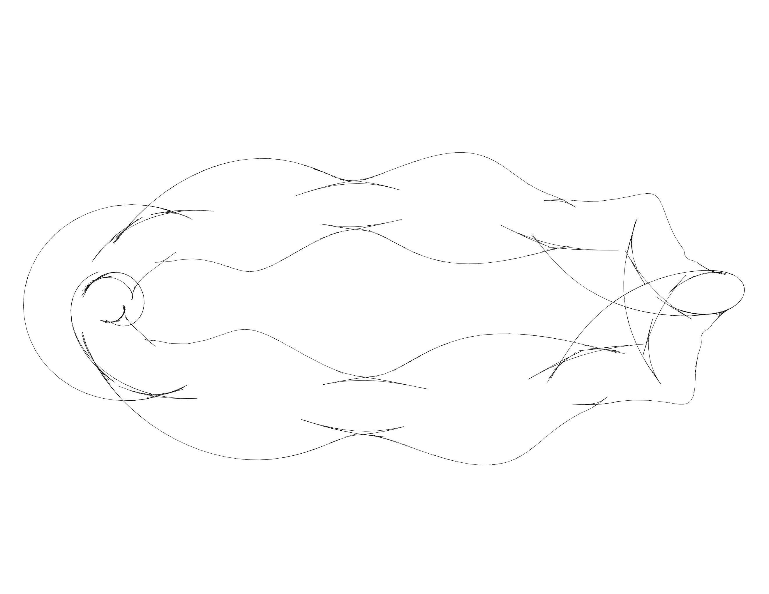 Elastic Art Bracelet 3D print model_4