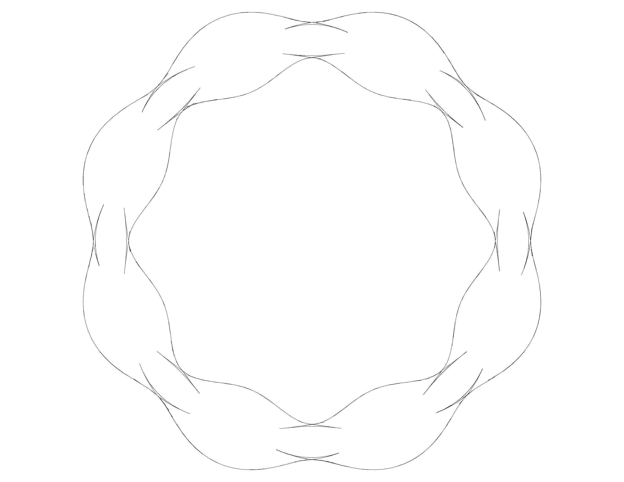 Elastic Art Bracelet 3D print model_16