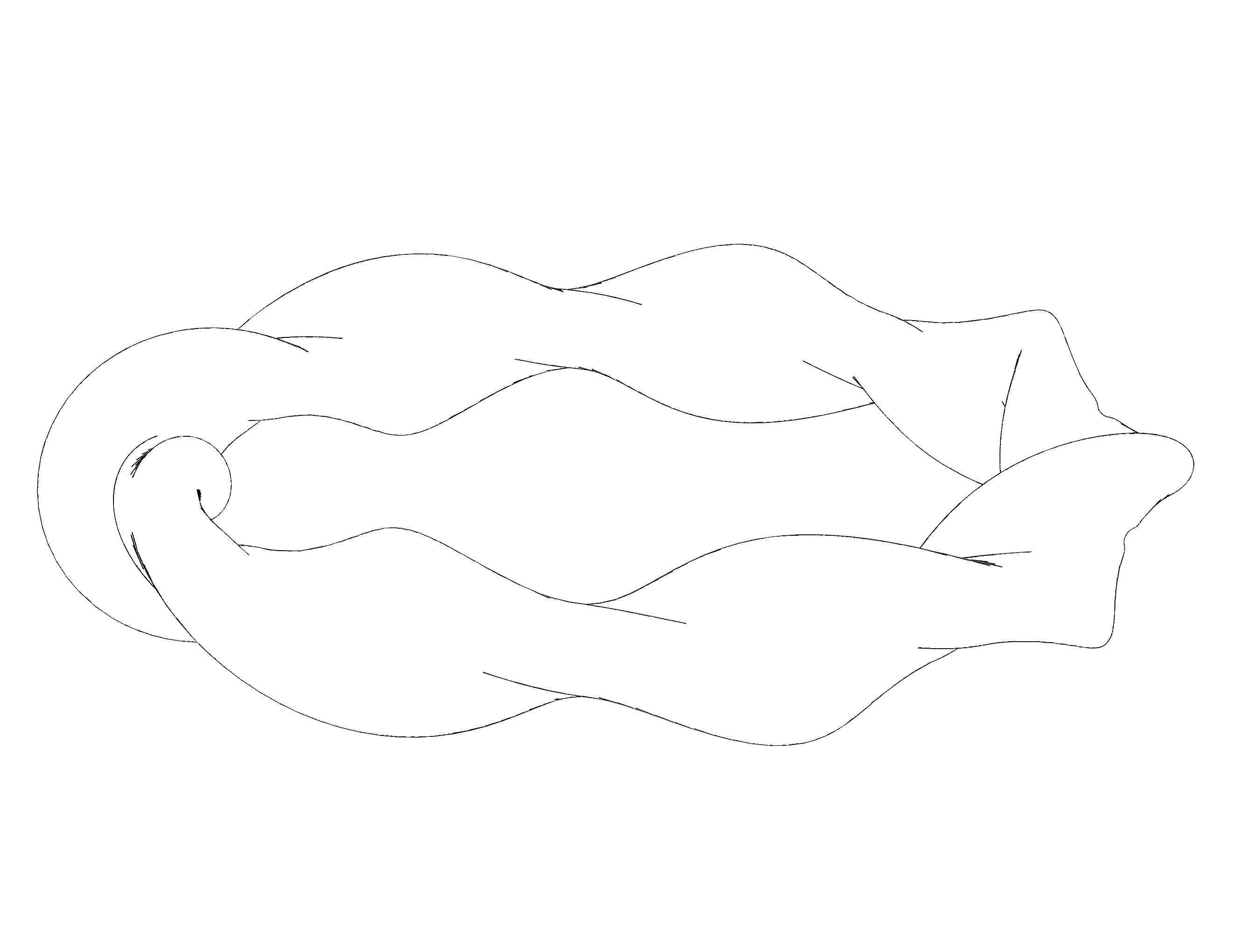 Elastic Art Bracelet 3D print model_2