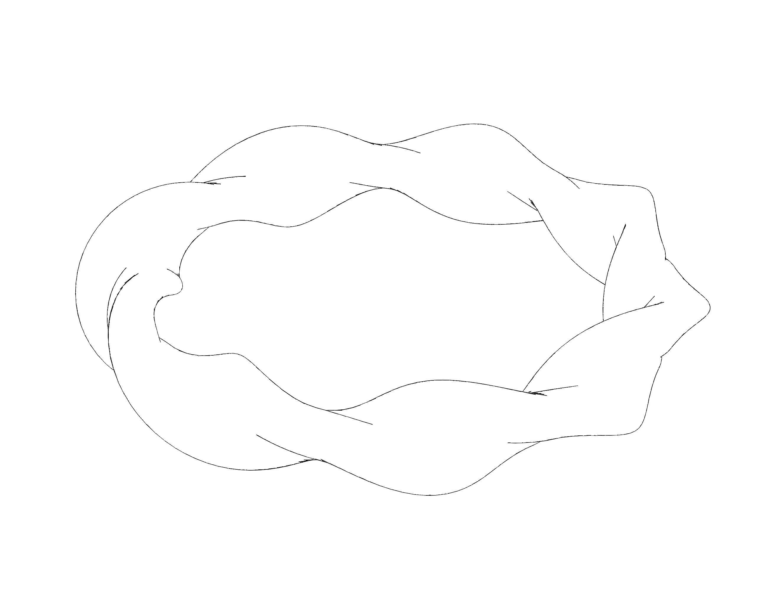 Elastic Art Bracelet 3D print model_10