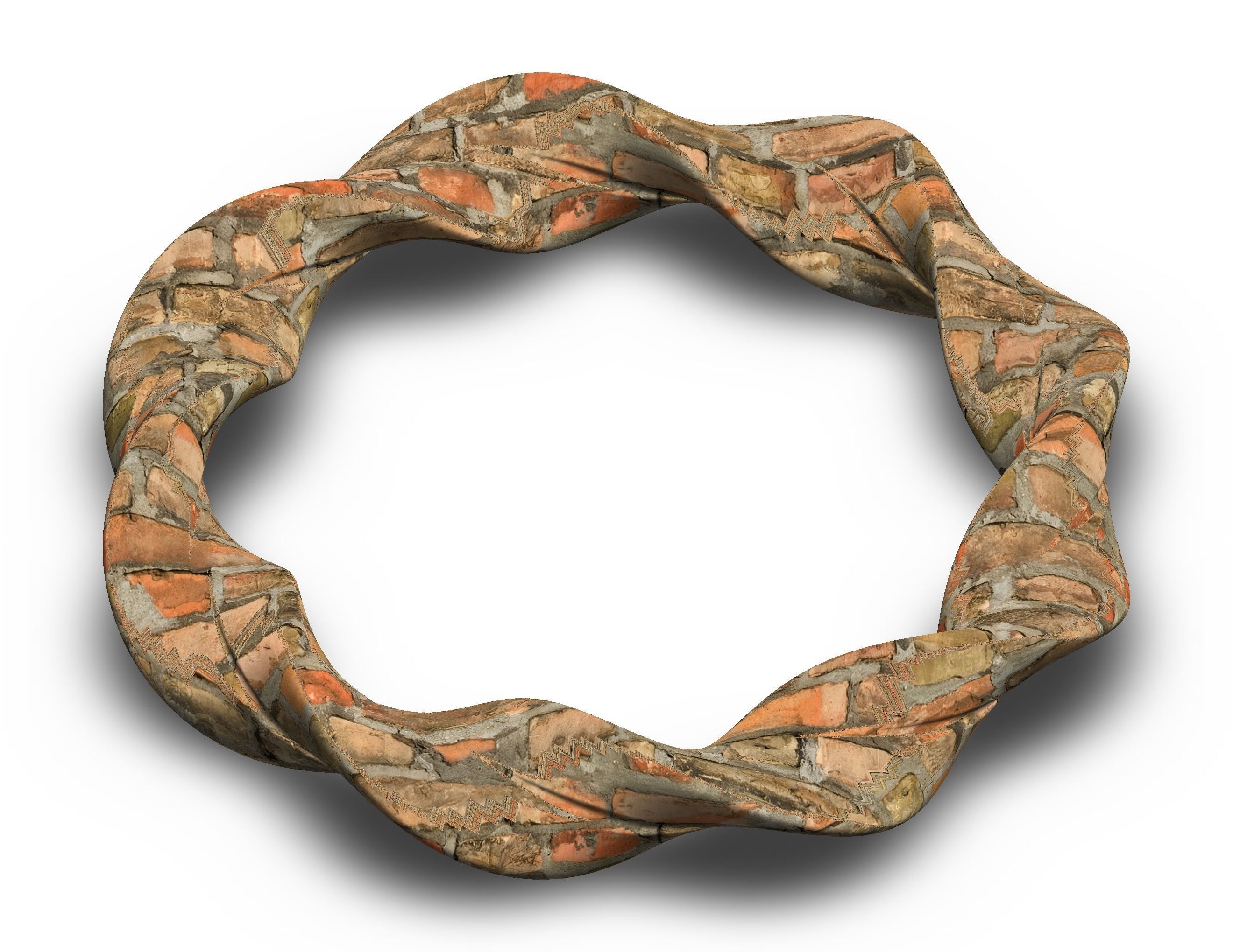 Elastic Art Bracelet 3D print model_21