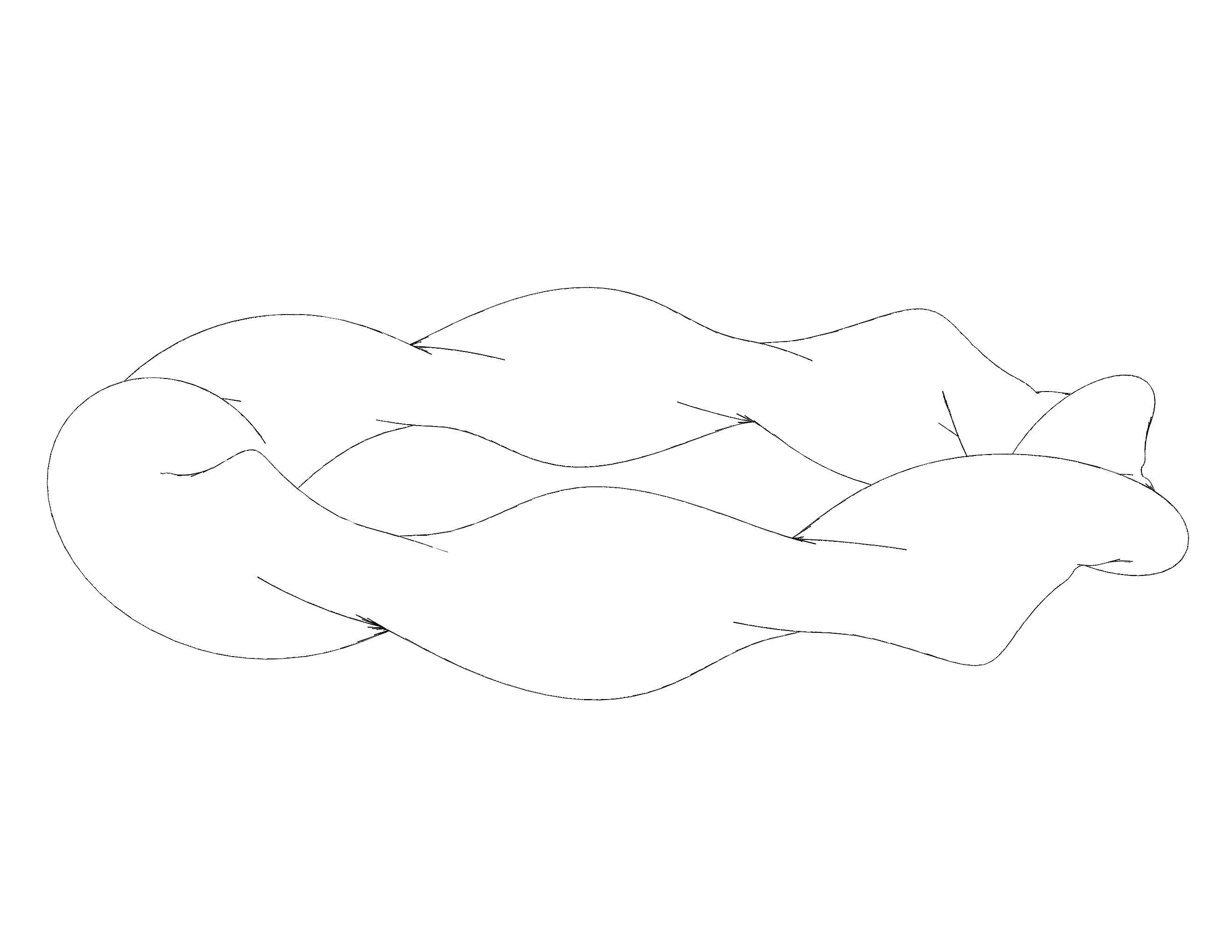 Elastic Art Bracelet 3D print model_26