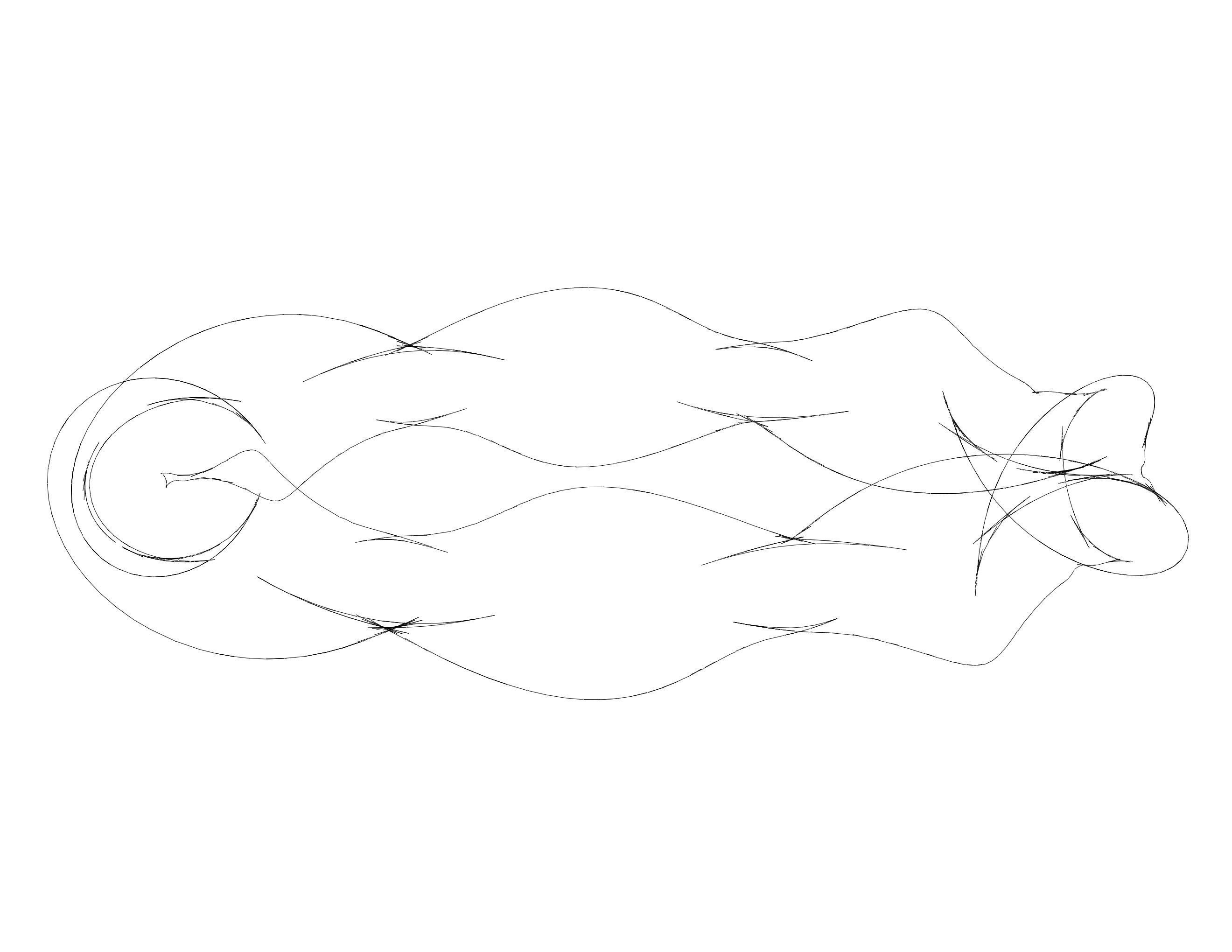 Elastic Art Bracelet 3D print model_28