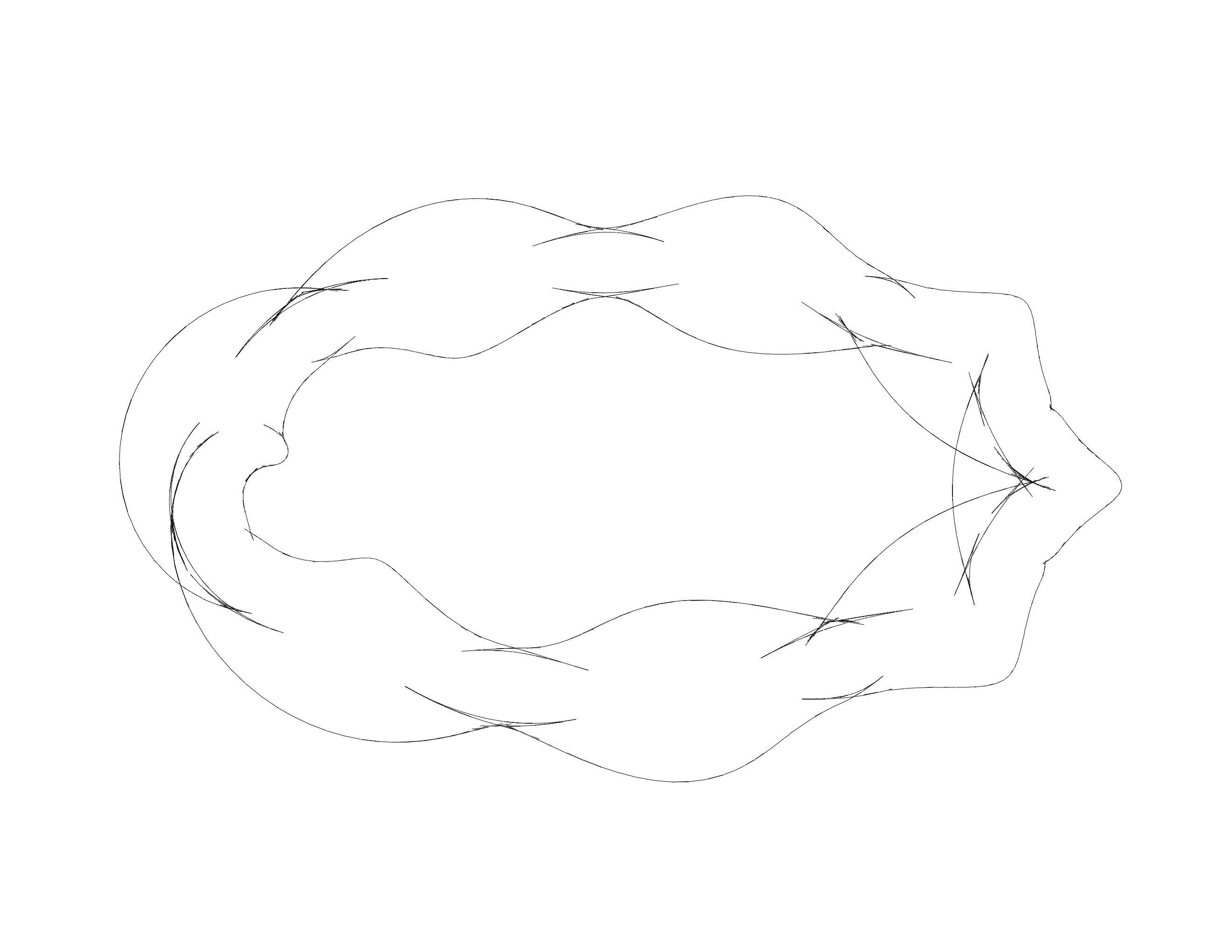 Elastic Art Bracelet 3D print model_12