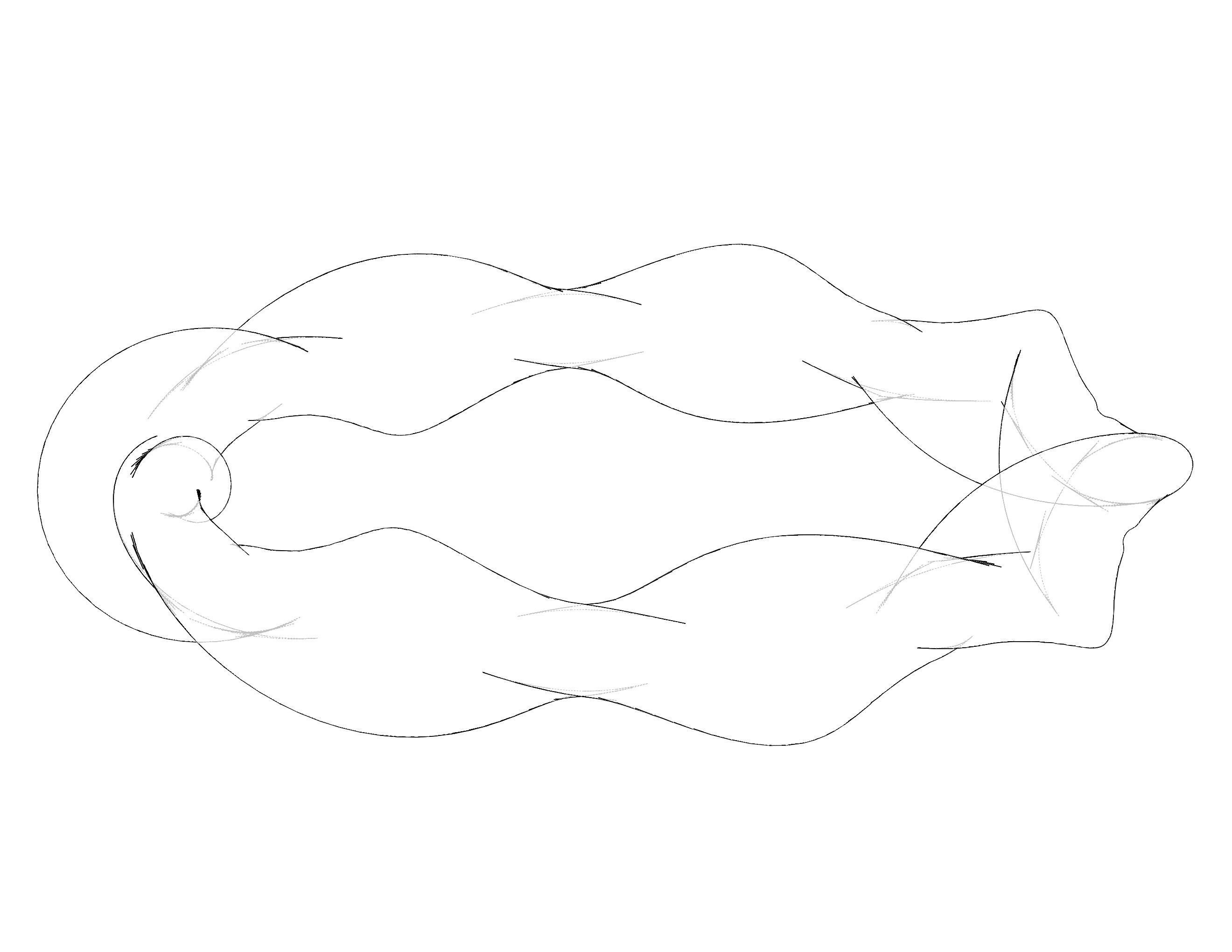 Elastic Art Bracelet 3D print model_3