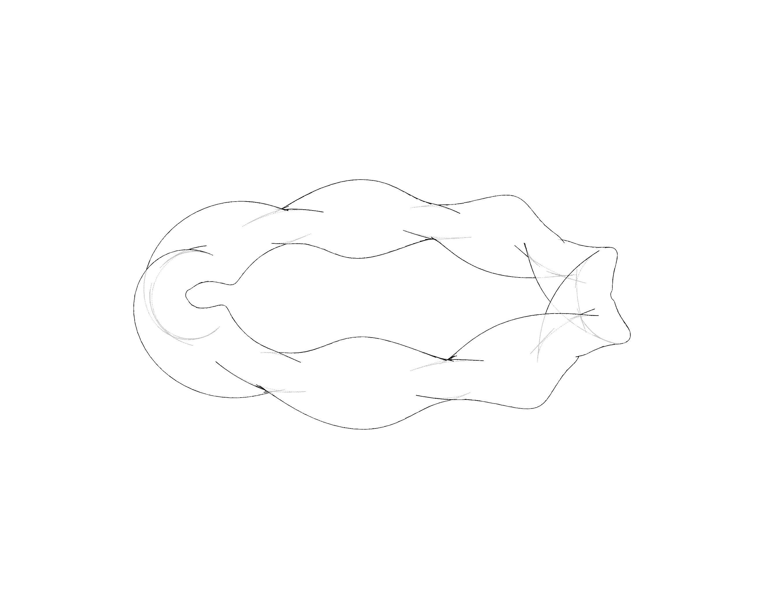 Elastic Art Bracelet 3D print model_31