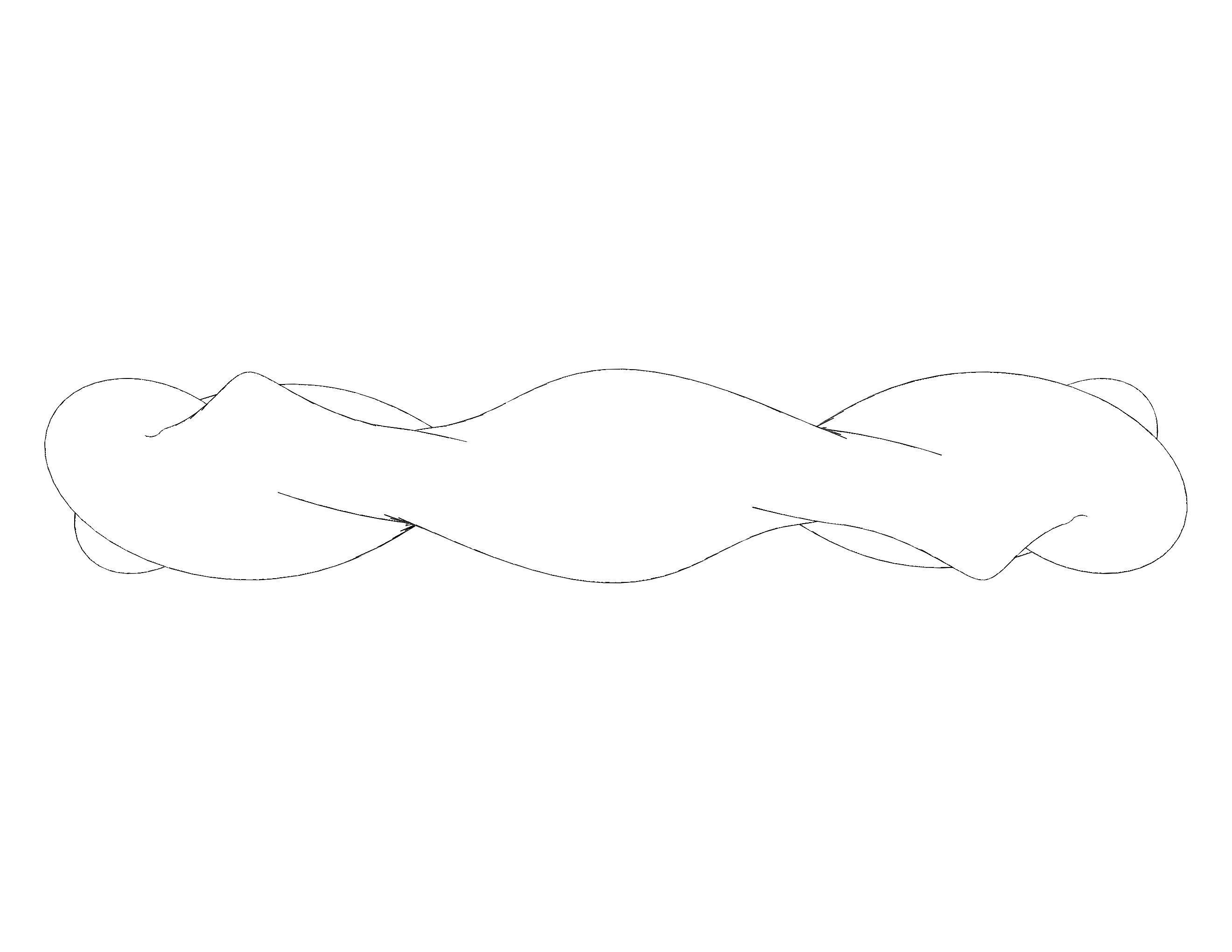 Elastic Art Bracelet 3D print model_22