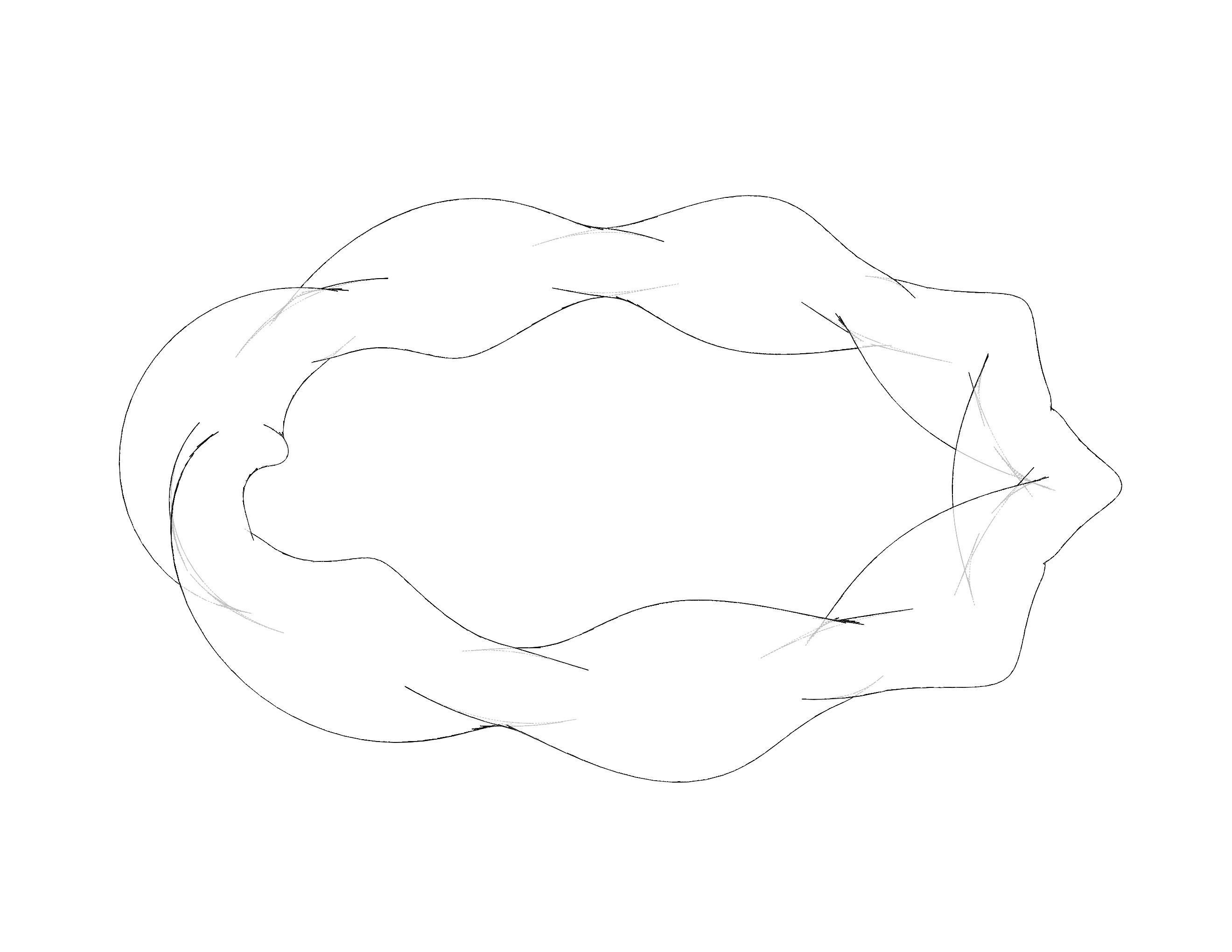 Elastic Art Bracelet 3D print model_11