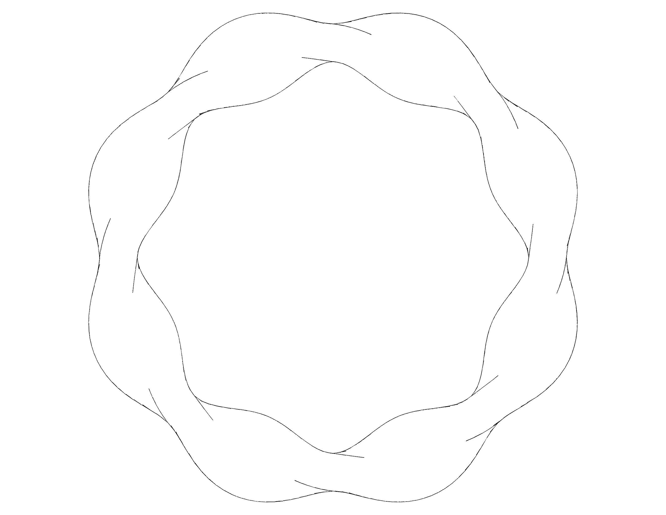 Elastic Art Bracelet 3D print model_14