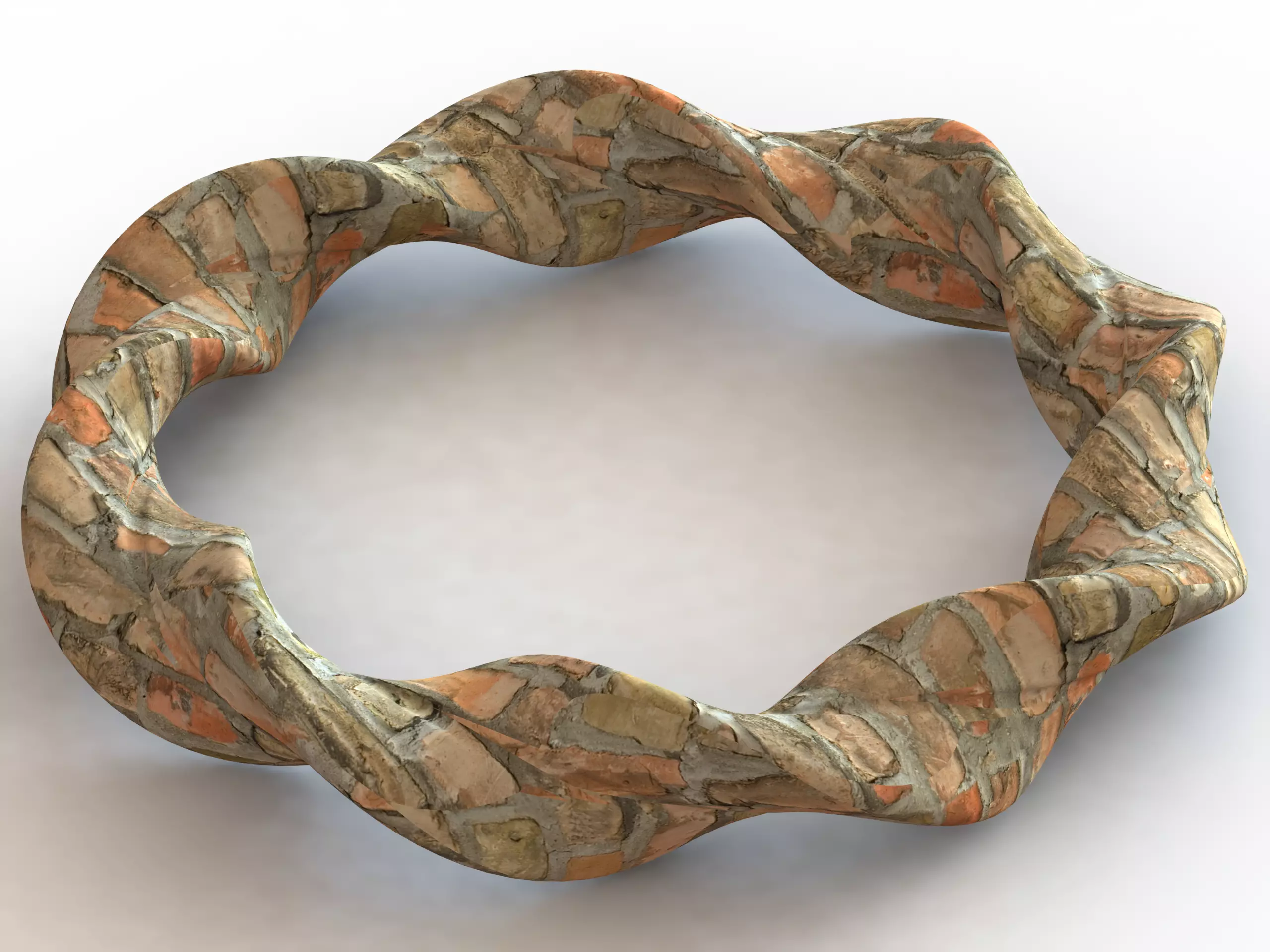 Elastic Art Bracelet 3D print model_0