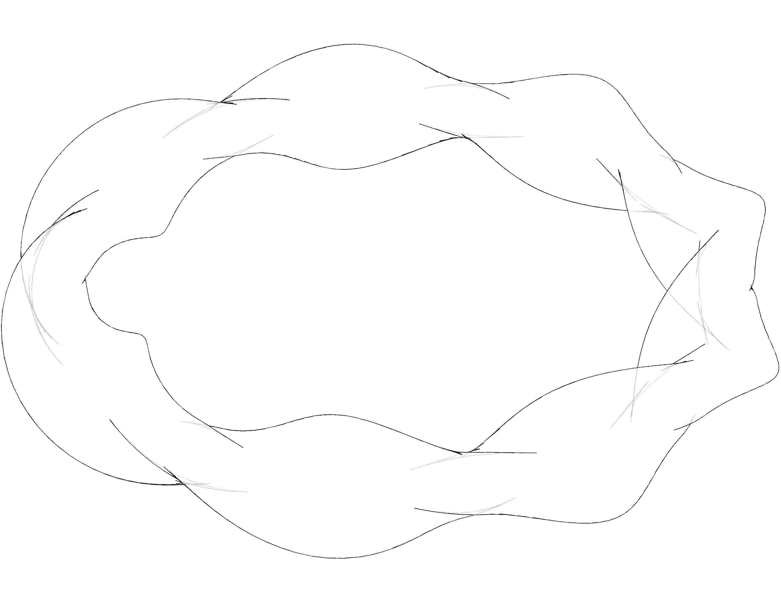 Elastic Art Bracelet 3D print model_7