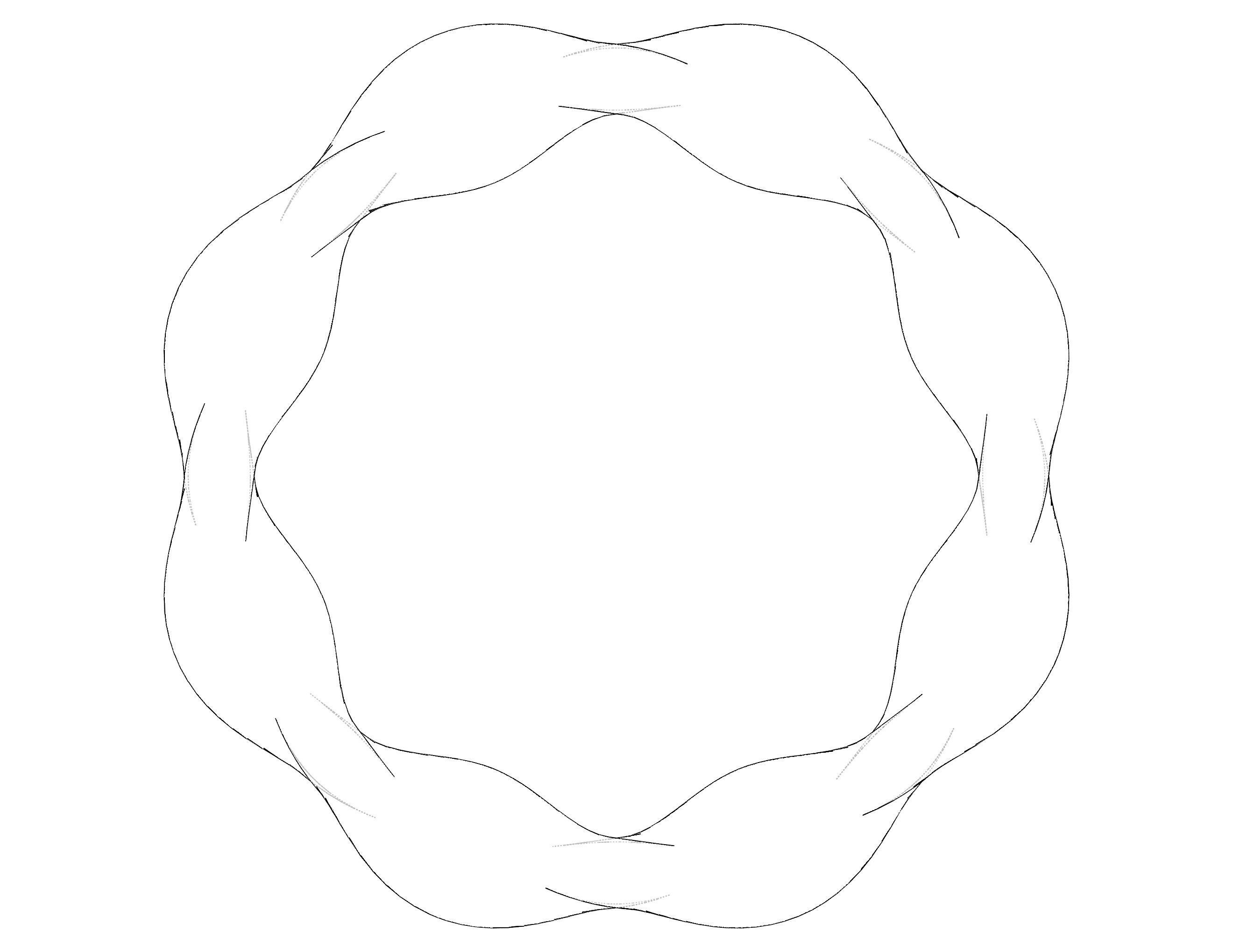 Elastic Art Bracelet 3D print model_15