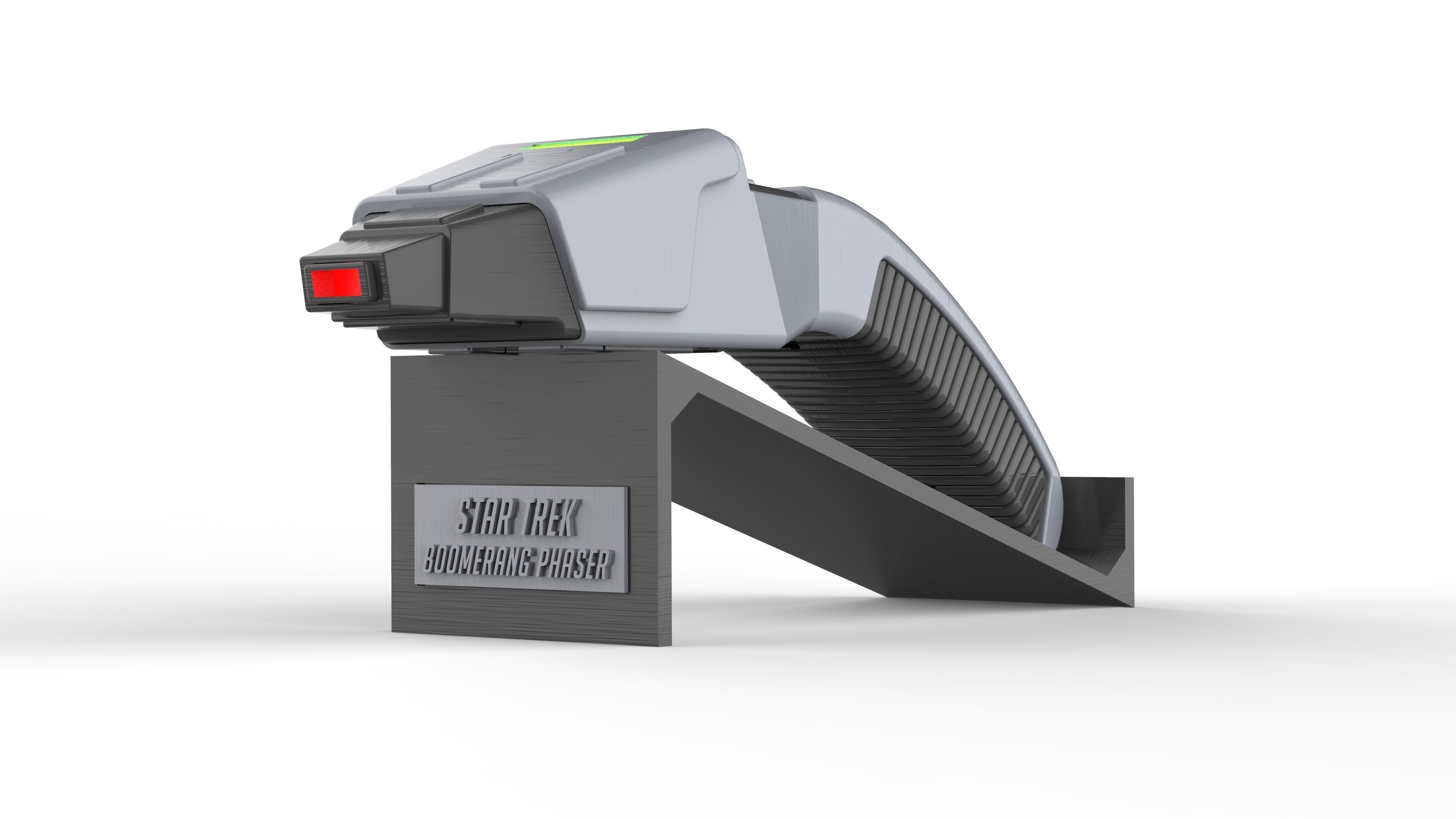 Boomerang Phaser - Star Trek - STL CAD bundle - Commercial Use 3D print model_2
