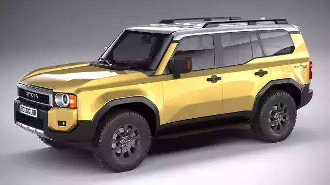 Toyota Land Cruiser 250 2025 3D model