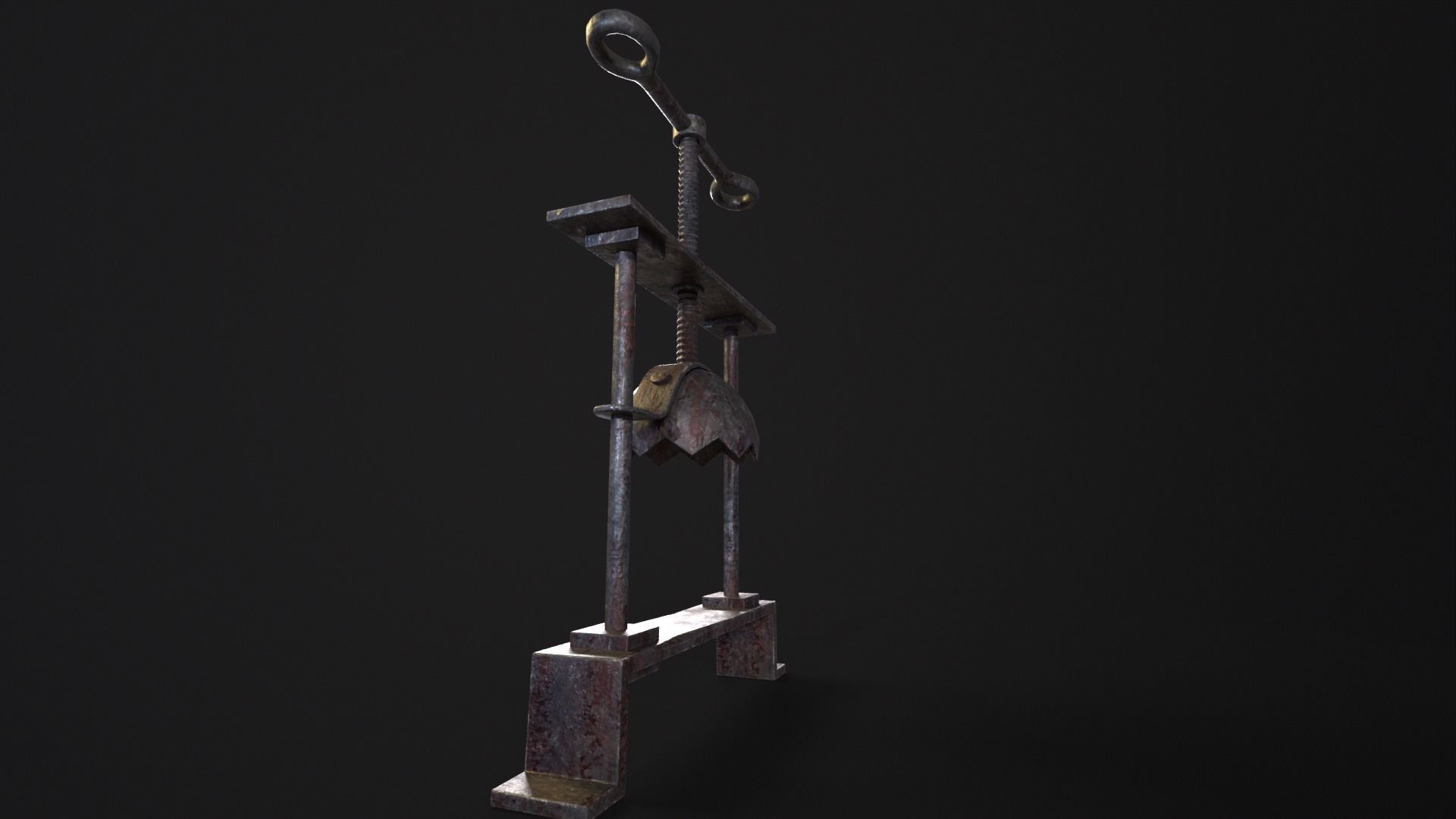 Head Crusher Low-poly 3D model_12