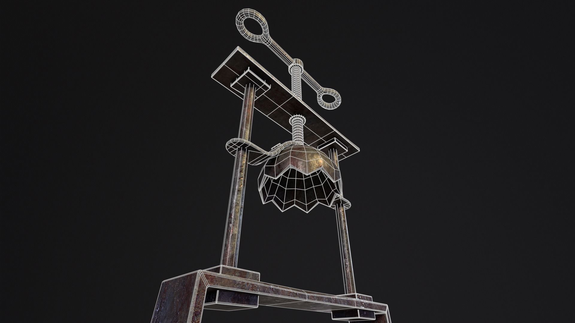 Head Crusher Low-poly 3D model_21