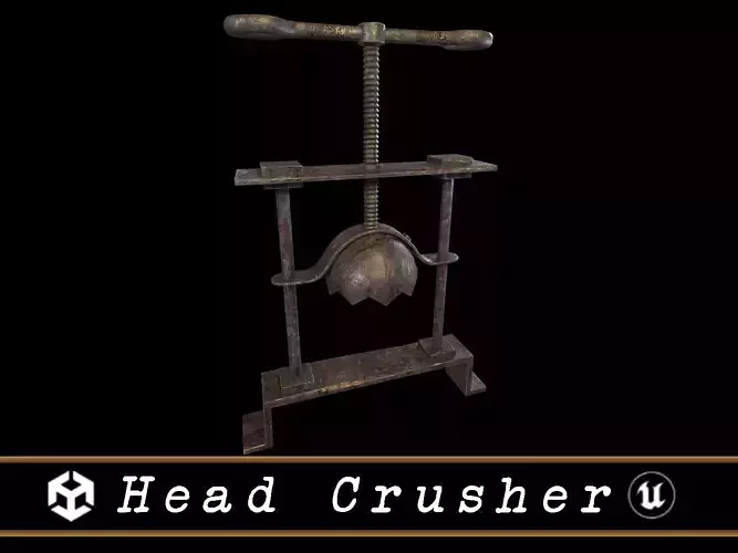 Head Crusher Low-poly 3D model