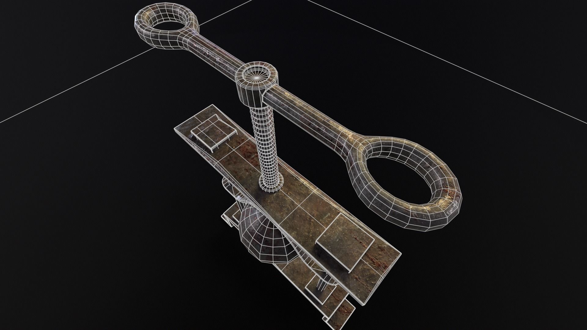 Head Crusher Low-poly 3D model_19