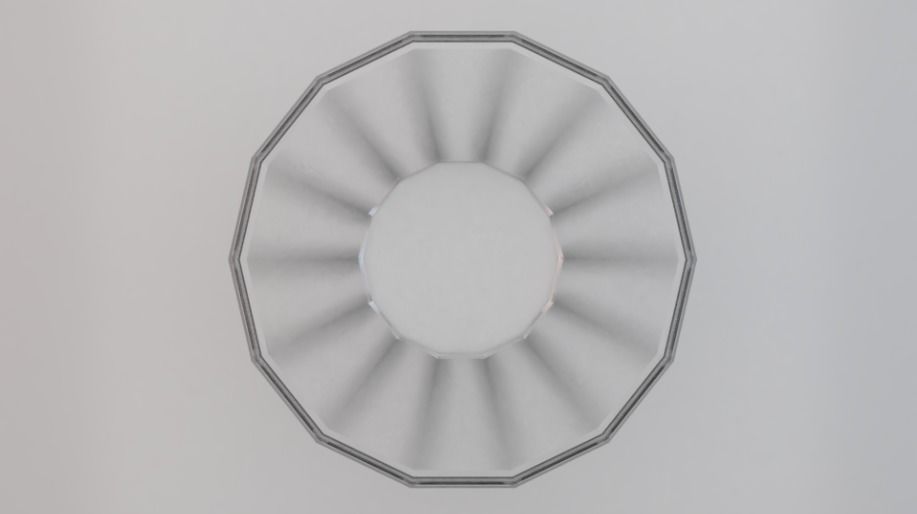 Glass 013 Low-poly 3D model_3