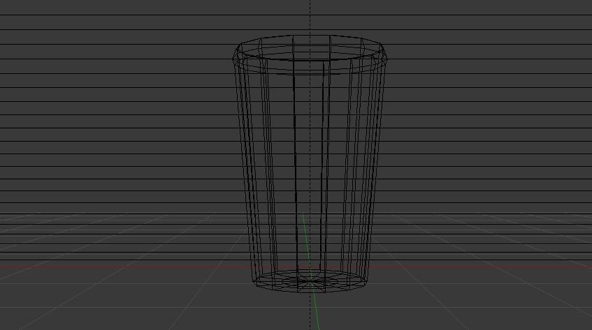 Glass 013 Low-poly 3D model_15