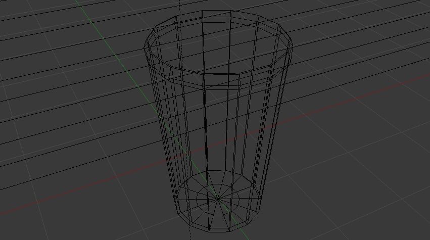 Glass 013 Low-poly 3D model_16