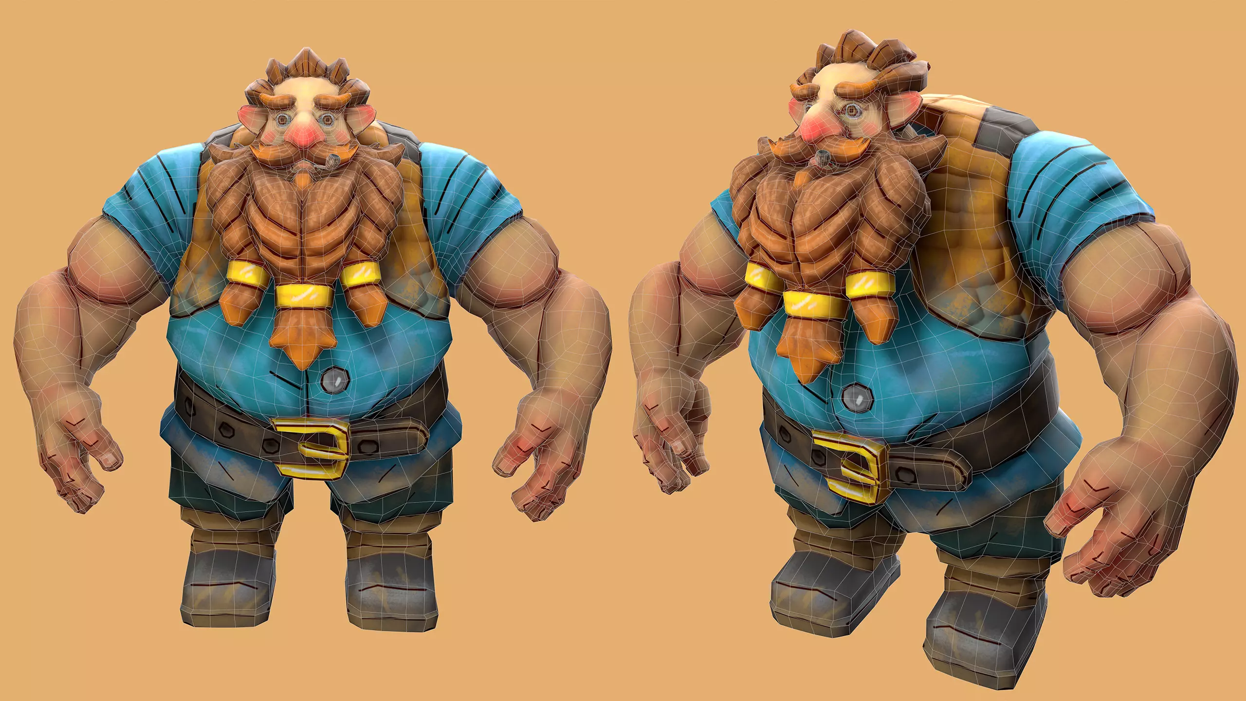 The little carpenter 3D model_0