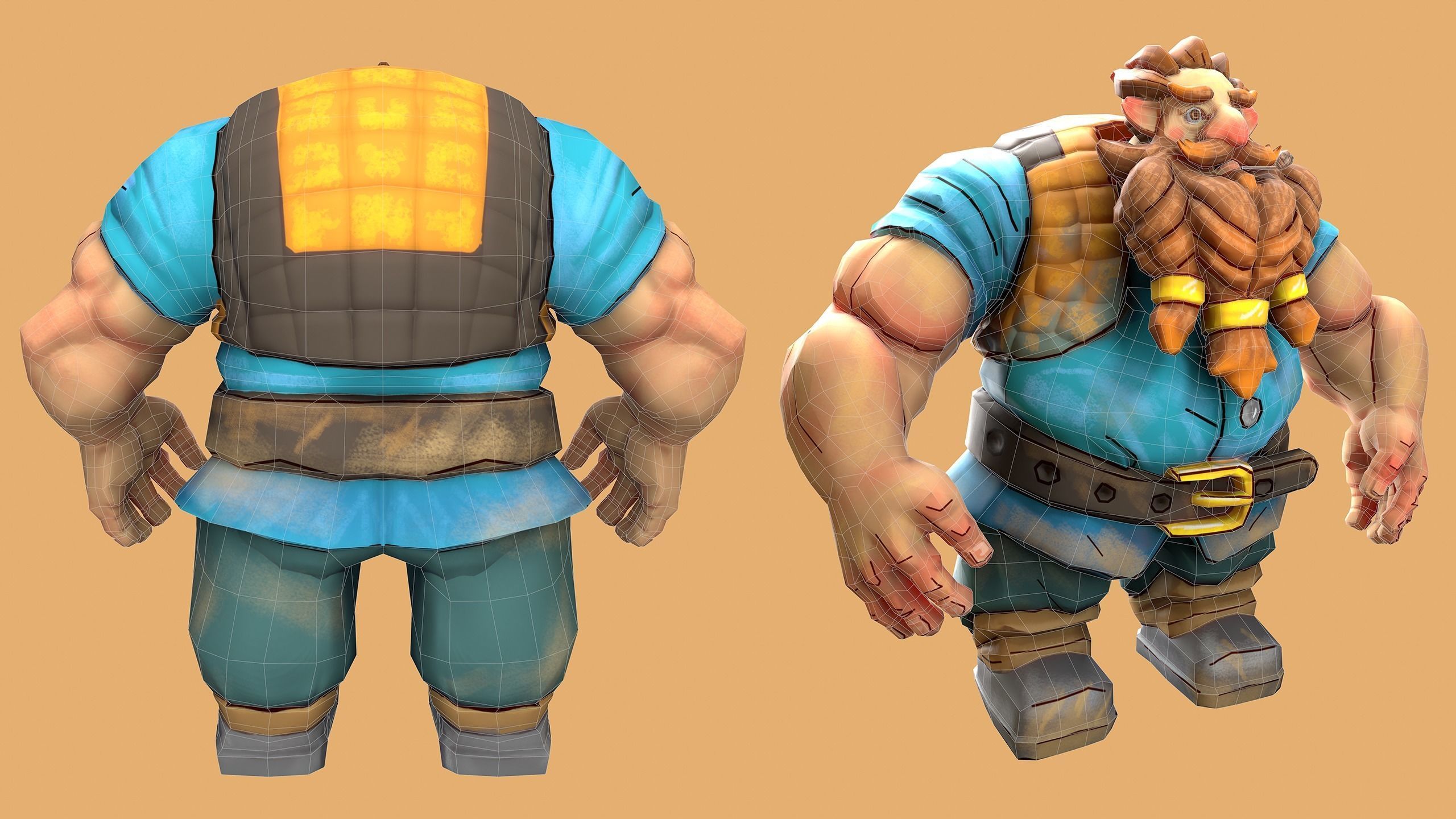 The little carpenter 3D model_1