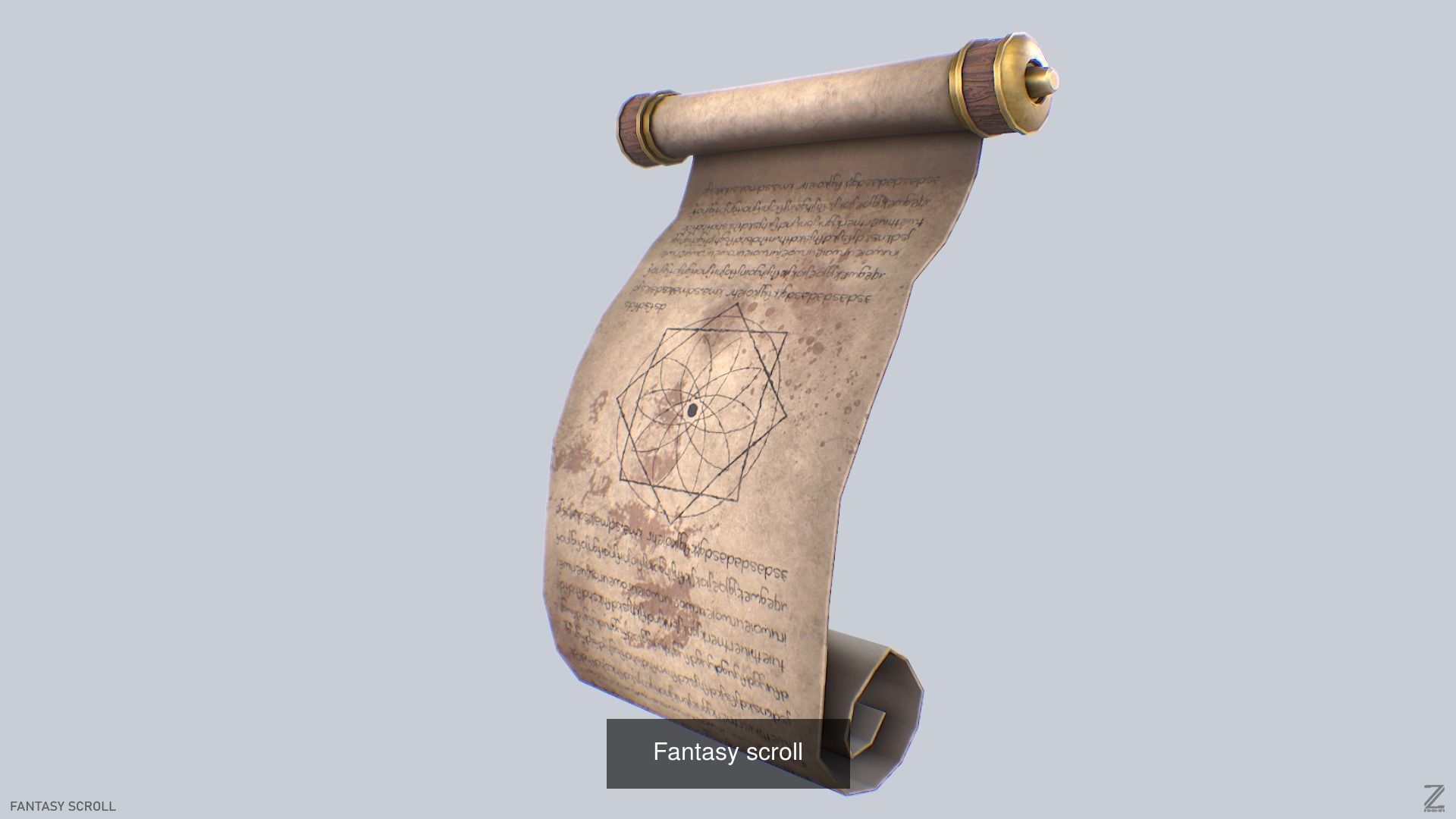 Fantasy scroll collection _5