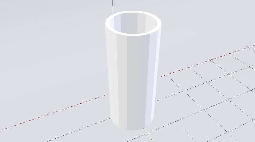 Glass 014 Low-poly 3D model_6