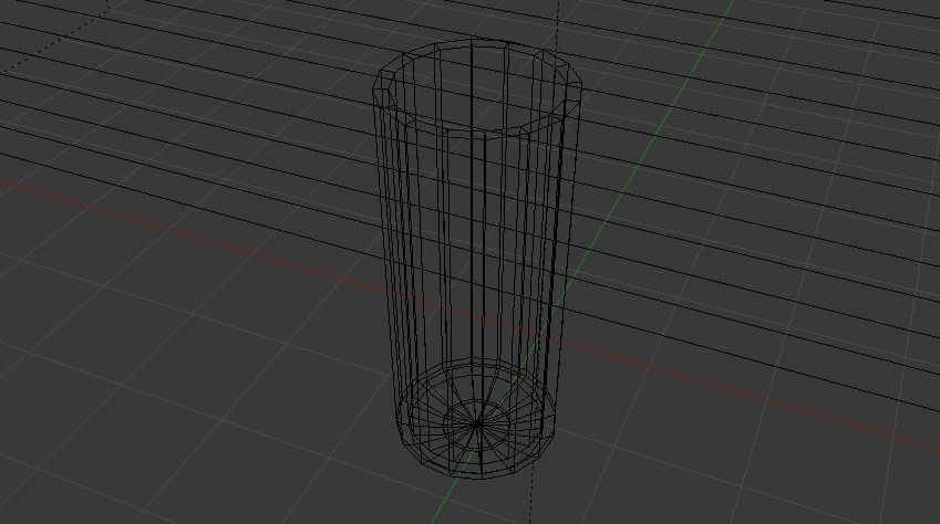 Glass 014 Low-poly 3D model_17
