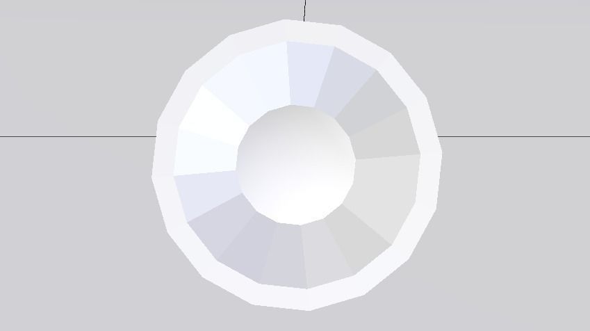 Glass 014 Low-poly 3D model_8