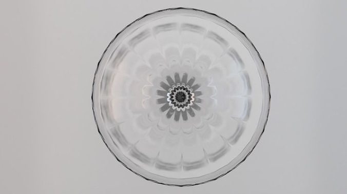 Glass 015 Low-poly 3D model 5