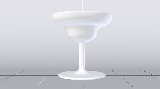 Glass 015 Low-poly 3D model 6