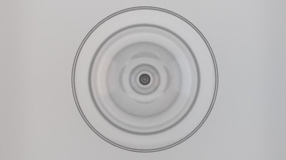 Glass 016 Low-poly 3D model_4