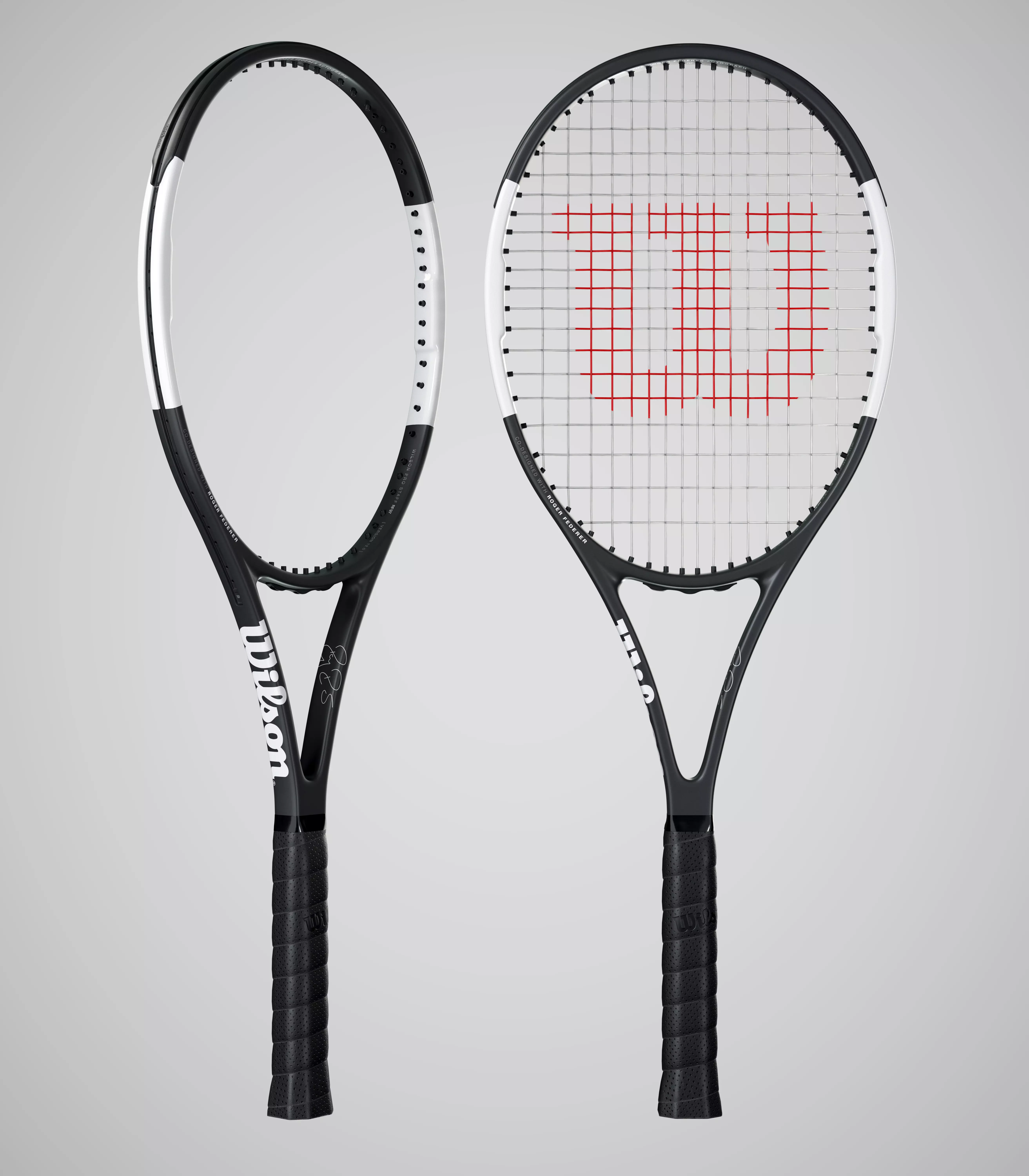 Wilson Pro Staff RF97 Autograph Original 3D model_0