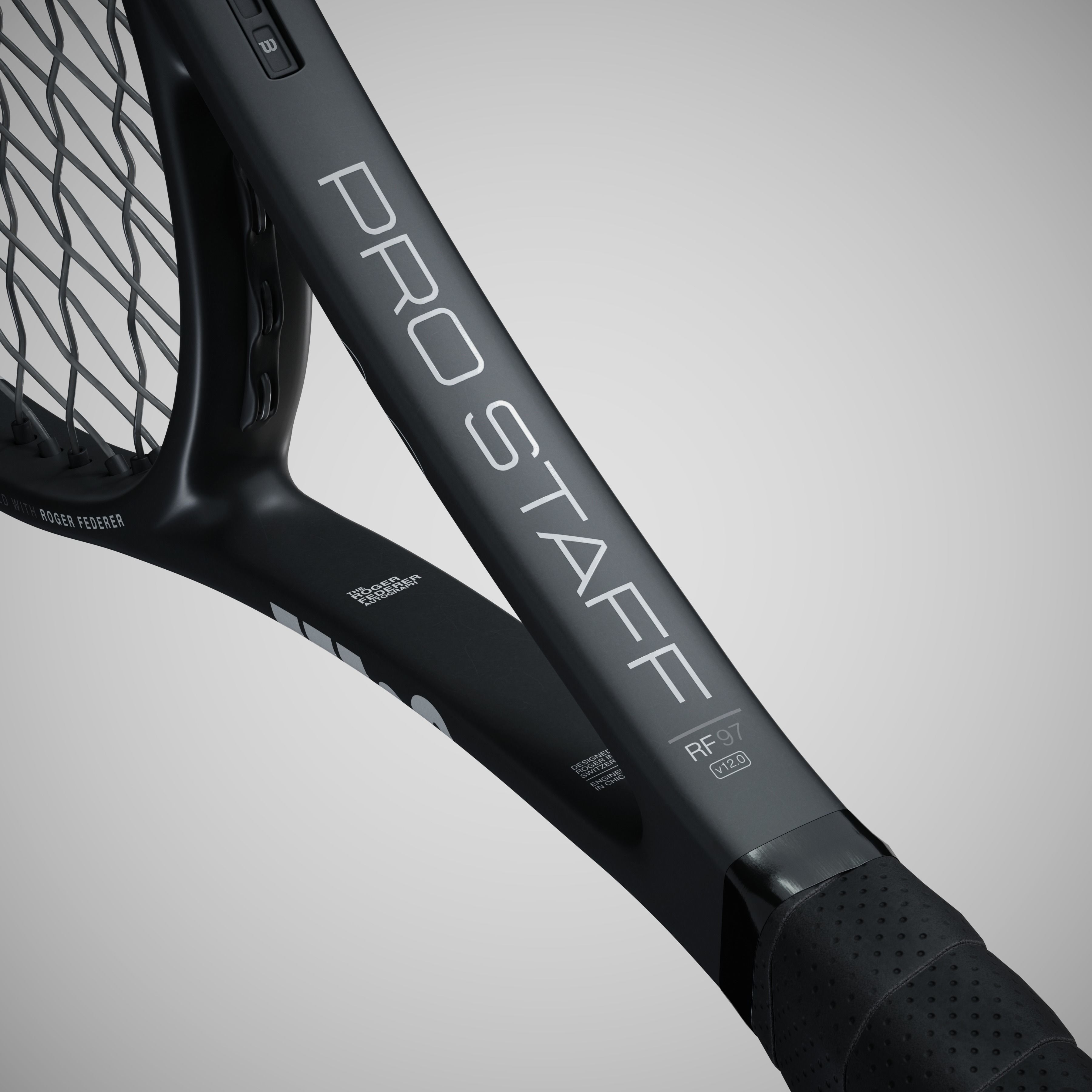 Wilson Pro Staff RF97 Autograph Original 3D model_7