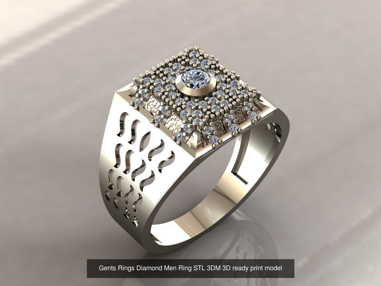 35 Files - STL 3DM Model Gent Ring Gents Ring 3D print model 3D 3D Model Collection_33