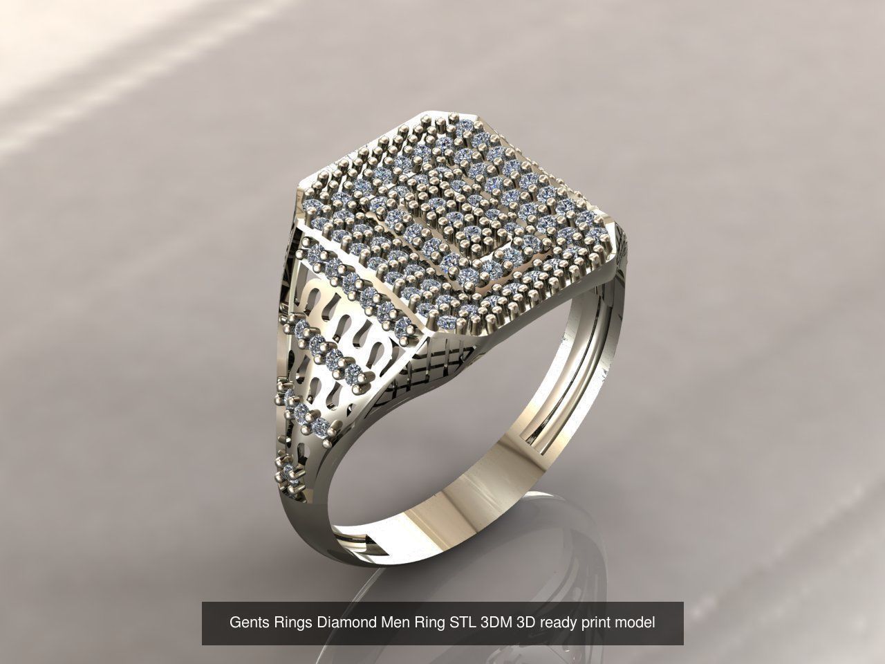 35 Files - STL 3DM Model Gent Ring Gents Ring 3D print model 3D 3D Model Collection_10